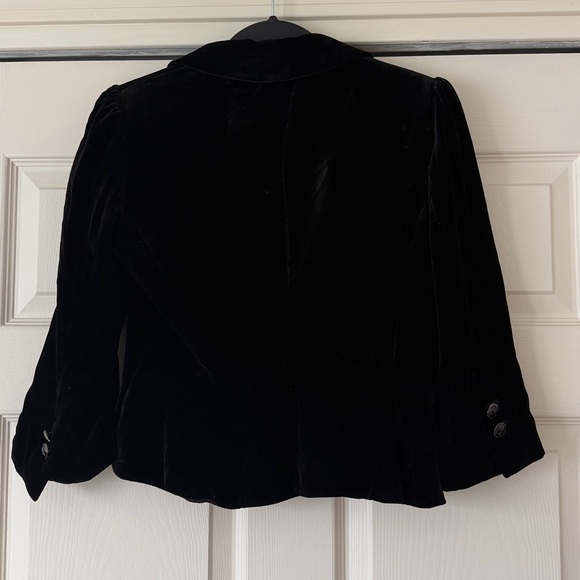 Black Velvet blazer - Picture 3 of 7